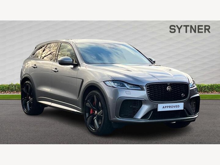 Jaguar F-PACE 5.0 P550 V8 SVR Quickshift AWD Euro 6 (s/s) 5dr