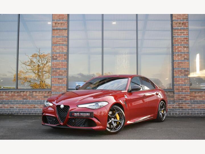 Alfa Romeo GIULIA 2.9 V6 Bi-Turbo Quadrifoglio Auto Euro 6 (s/s) 4dr