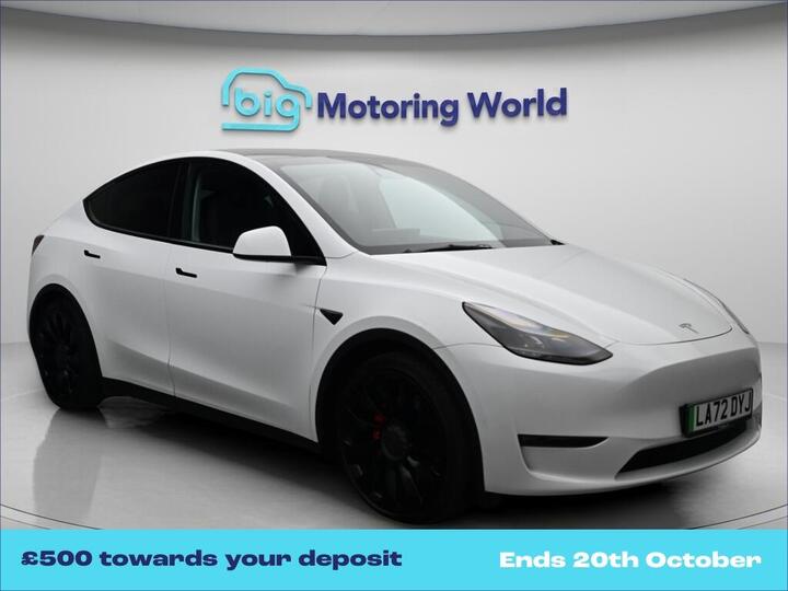 Tesla Model Y (Dual Motor) Performance Auto 4WDE 5dr