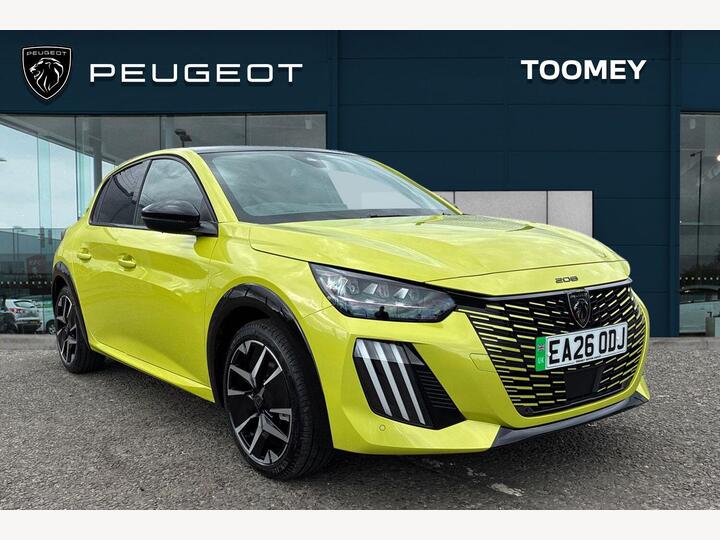 Peugeot E 208 51kWh GT Auto 5dr (7.4kW Charger)