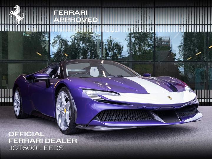 Ferrari SF90 Spider 4.0T V8 7.9kWh F1 DCT 4WD Euro 6 (s/s) 2dr