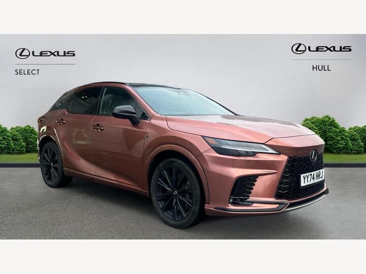 Lexus RX 2.4 500h Turbo F Sport Auto DIRECT4 Euro 6 (s/s) 5dr
