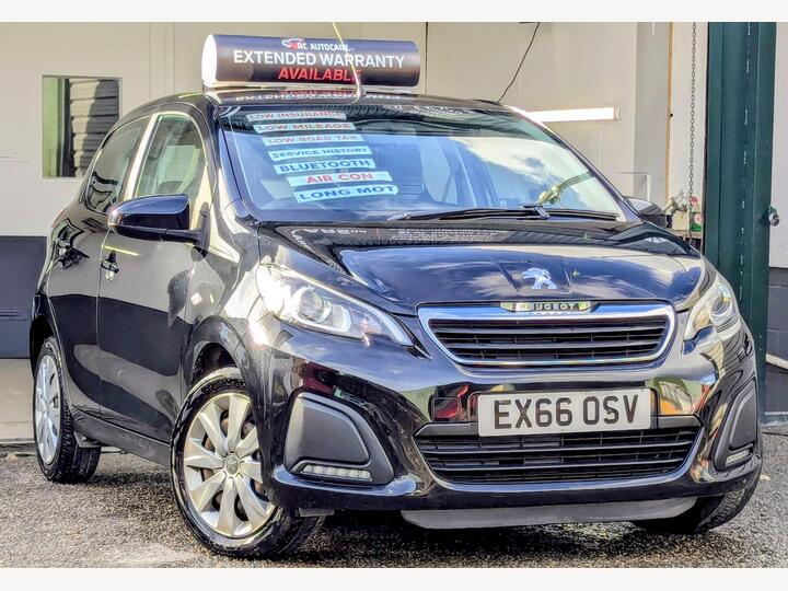 Peugeot 108 1.0 Active Euro 6 5dr Peugeot 108 1.0 Active Euro 6 5dr