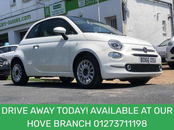 Fiat 500 1.2 Lounge Euro 6 (s/s) 3dr