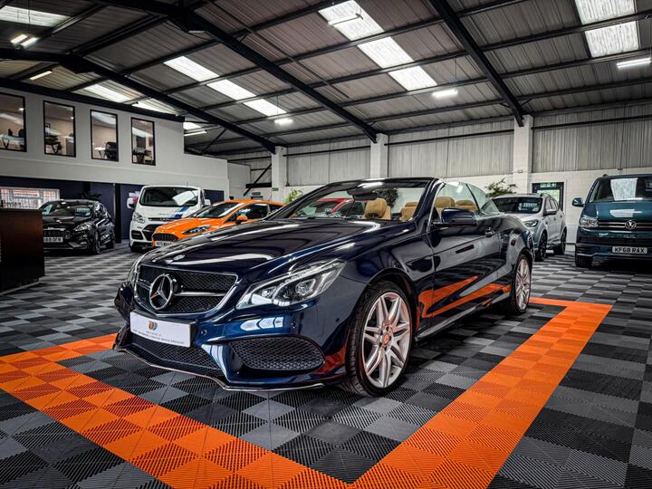 Mercedes-Benz E Class 2.1 E220d AMG Line Edition Cabriolet G-Tronic+ Euro 6 (s/s) 2dr