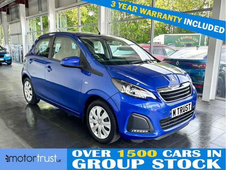 Peugeot 108 1.0 Active Euro 6 5dr Peugeot 108 1.0 Active Euro 6 5dr