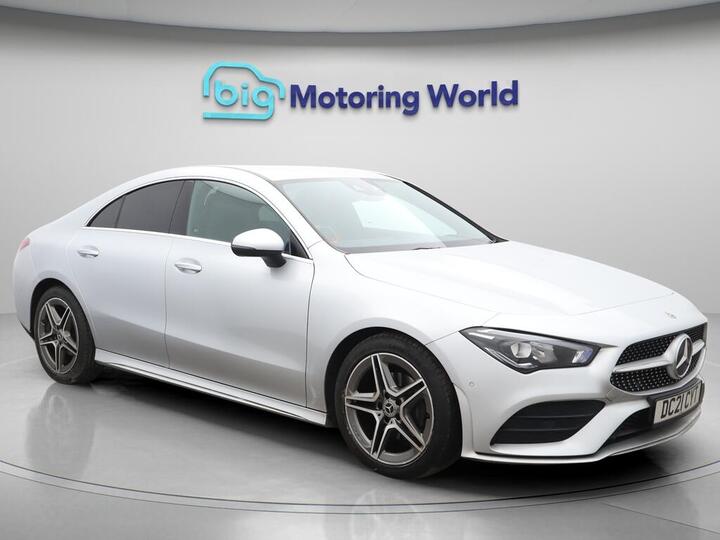 Mercedes-Benz CLA 1.3 CLA180 AMG Line (Premium 2) Coupe 7G-DCT Euro 6 (s/s) 4dr Mercedes-Benz CLA 1.3 CLA180 AMG Line (Premium 2) Coupe 7G-DCT Euro 6 (s/s) 4dr