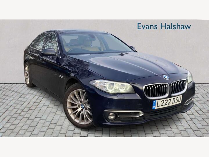 BMW 5 SERIES DIESEL SALOON 2.0 520d Luxury Auto Euro 6 (s/s) 4dr BMW 5 SERIES DIESEL SALOON 2.0 520d Luxury Auto Euro 6 (s/s) 4dr