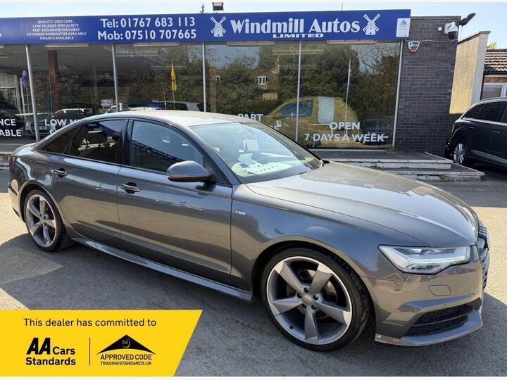 Audi A6 SALOON 2.0 TDI Black Edition S Tronic Quattro Euro 6 (s/s) 4dr Audi A6 SALOON 2.0 TDI Black Edition S Tronic Quattro Euro 6 (s/s) 4dr