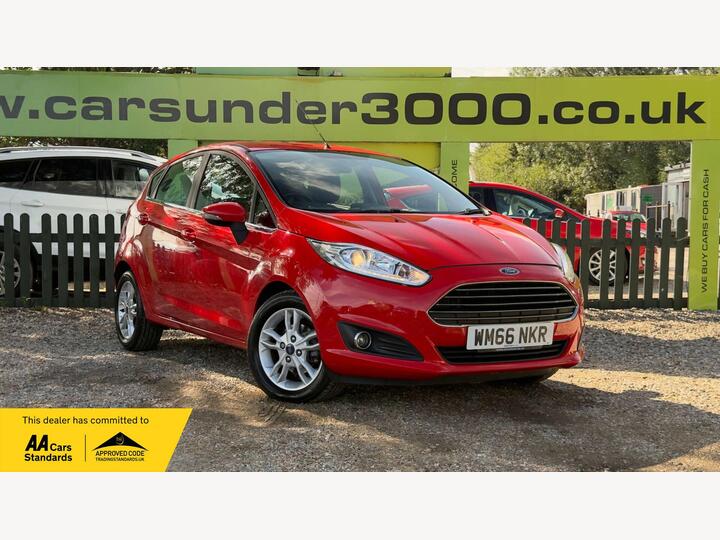 Ford FIESTA 1.0T EcoBoost Zetec Euro 6 (s/s) 5dr