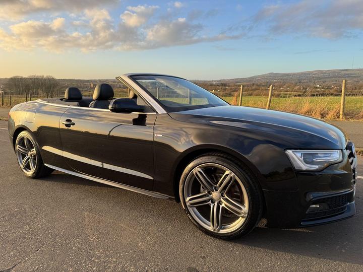 Audi A5 Cabriolet 2.0 TDI S Line Multitronic Euro 5 (s/s) 2dr