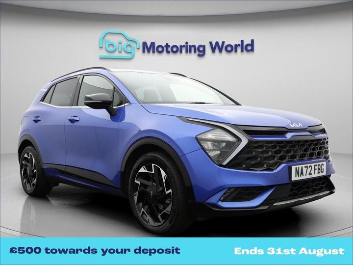 Kia Sportage 1.6 T-GDi 13.8kWh GT-Line Auto AWD Euro 6 (s/s) 5dr