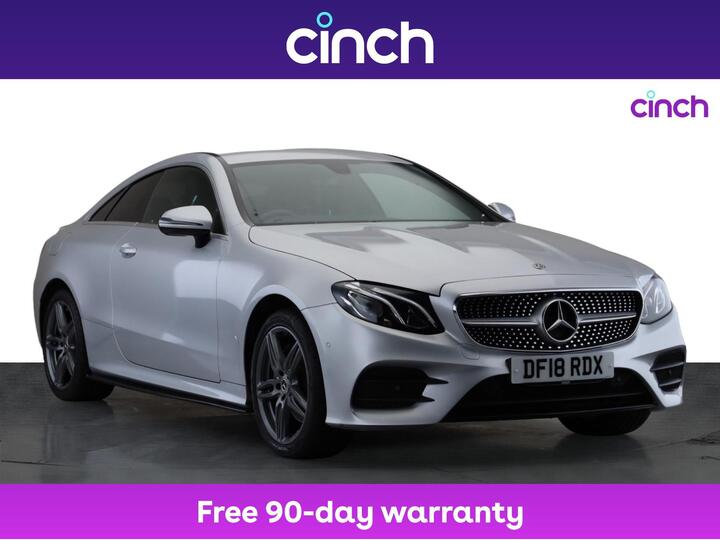 Mercedes-Benz E-Class 2.0 E220d AMG Line G-Tronic+ 4MATIC Euro 6 (s/s) 2dr Mercedes-Benz E-Class 2.0 E220d AMG Line G-Tronic+ 4MATIC Euro 6 (s/s) 2dr