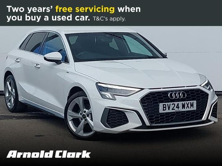 Audi A3 1.0 TFSI 30 S Line Sportback Euro 6 (s/s) 5dr