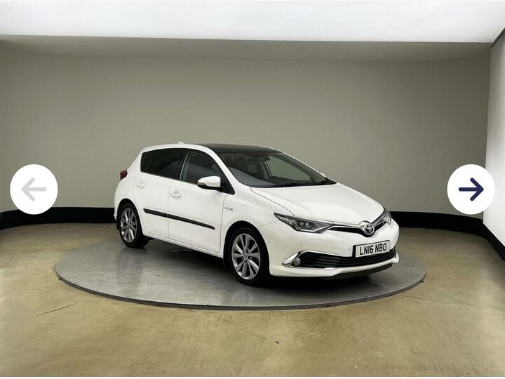 Toyota Auris 1.8 VVT-h Excel CVT Euro 6 (s/s) 5dr (Safety Sense) Toyota Auris 1.8 VVT-h Excel CVT Euro 6 (s/s) 5dr (Safety Sense)