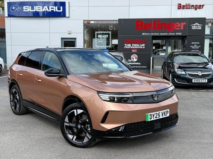 Vauxhall Grandland Electric 73kWh Ultimate Auto 5dr Vauxhall Grandland Electric 73kWh Ultimate Auto 5dr