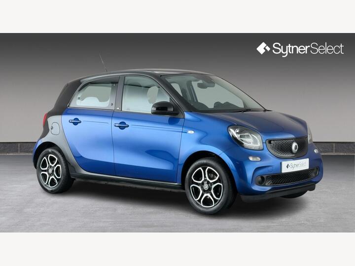 Smart Forfour 1.0 Prime (Premium) Euro 6 (s/s) 5dr