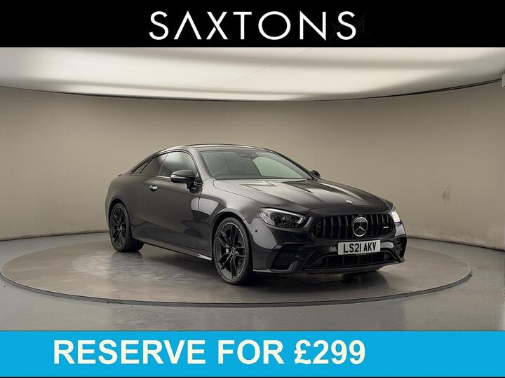 Mercedes-Benz E Class 3.0 E53h BiTurbo MHEV AMG Night Edition (Premium Plus) SpdS TCT 4MATIC+ Euro 6 (s/s) 2dr