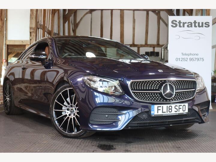 Mercedes-Benz E Class 2.0 E220d AMG Line (Premium Plus) G-Tronic+ Euro 6 (s/s) 2dr