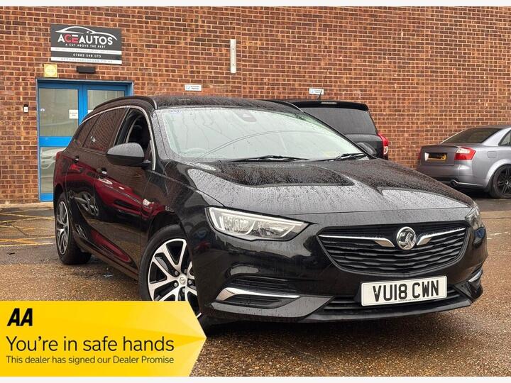 Vauxhall Insignia 1.6 Turbo D EcoTEC BlueInjection Design Nav Sports Tourer Euro 6 (s/s) 5dr Vauxhall Insignia 1.6 Turbo D EcoTEC BlueInjection Design Nav Sports Tourer Euro 6 (s/s) 5dr