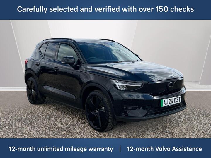 Volvo EX40 Twin Motor Performance 82kWh Plus Black Edition Auto AWD 5dr