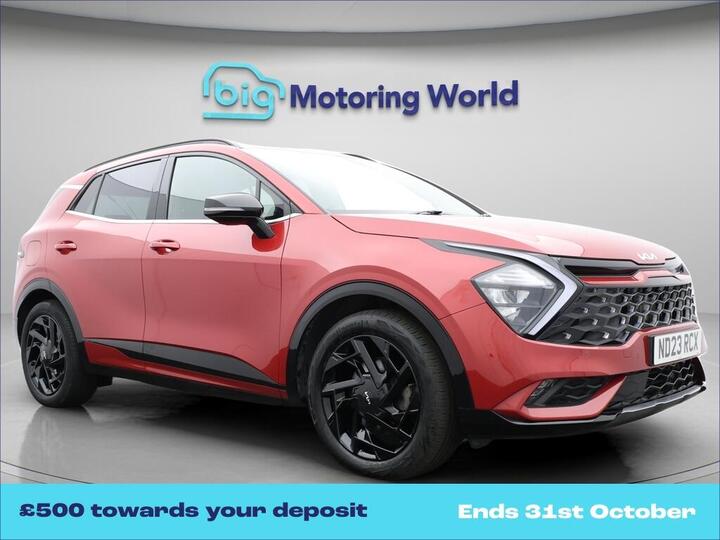 Kia Sportage 1.6 T-GDi 13.8kWh GT-Line Auto AWD Euro 6 (s/s) 5dr