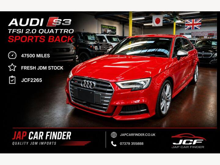 Audi S3 2.0 TFSI Sportback S Tronic Quattro Euro 6 (s/s) 5dr