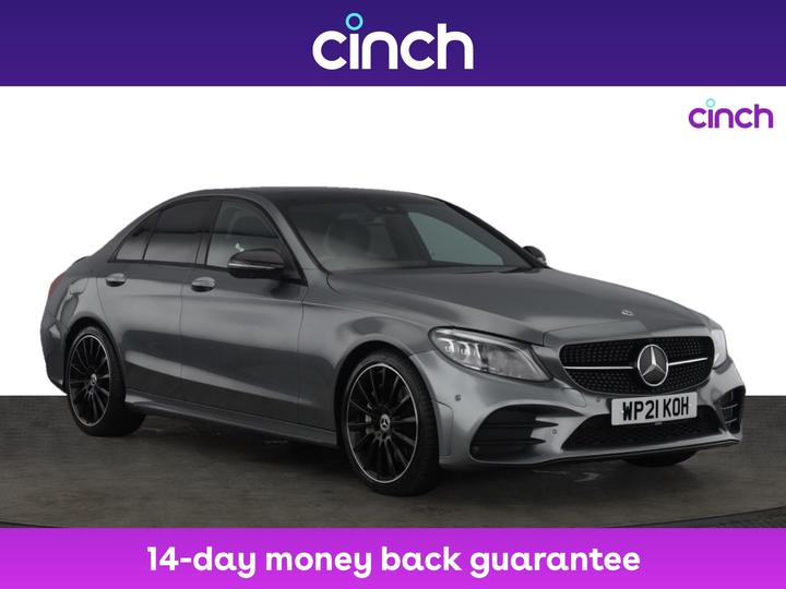 Mercedes-Benz C-Class 2.0 C300 MHEV AMG Line Night Edition (Premium Plus) G-Tronic+ Euro 6 (s/s) 4dr