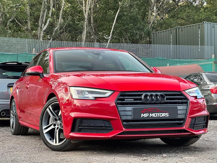 Audi A4 3.0 TDI V6 S Line Tiptronic Quattro Euro 6 (s/s) 4dr