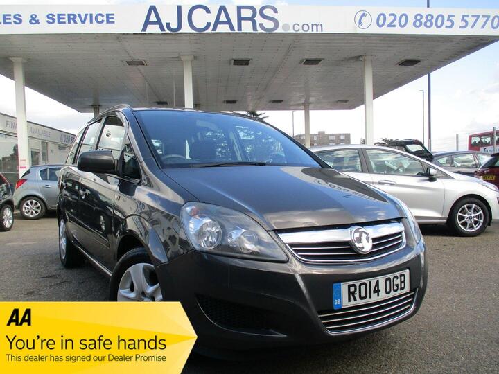 Vauxhall Zafira 1.8 16V Exclusiv Euro 5 5dr