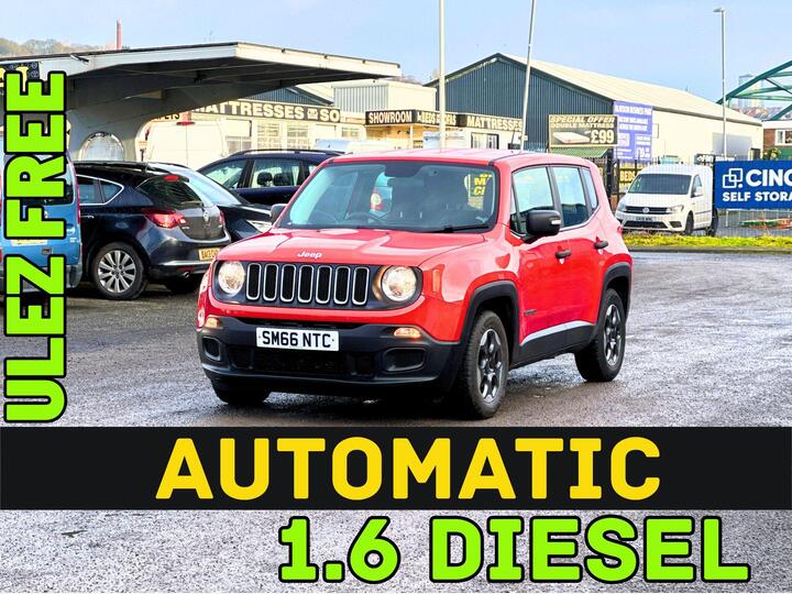 Jeep Renegade 1.6 MultiJetII Sport DDCT Euro 6 (s/s) 5dr