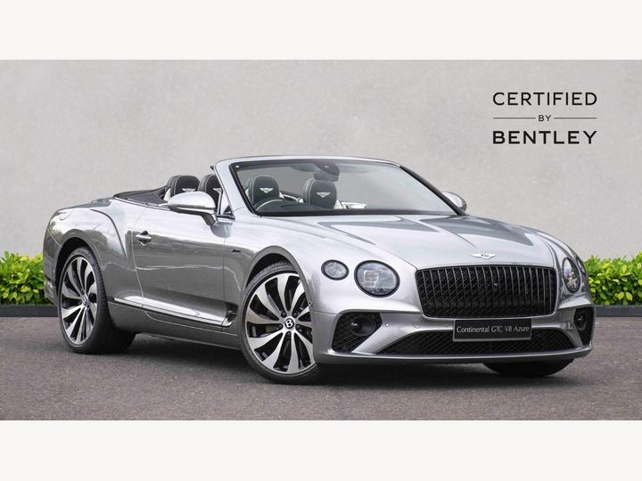 Bentley CONTINENTAL GTC V8 Azure 2dr Auto [Blackline Spec]