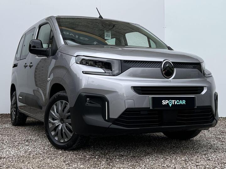 Citroen E-Berlingo 52kWh PLUS M Auto 5dr (7.4kW Charger) Citroen E-Berlingo 52kWh PLUS M Auto 5dr (7.4kW Charger)