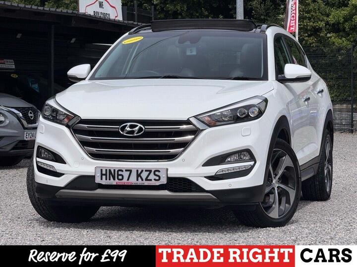 Hyundai TUCSON 1.7 CRDi Blue Drive Premium SE DCT Euro 6 (s/s) 5dr