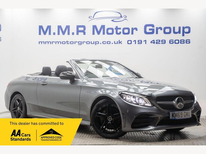 Mercedes-Benz C Class 2.0 C220d AMG Line (Premium) Cabriolet G-Tronic+ Euro 6 (s/s) 2dr