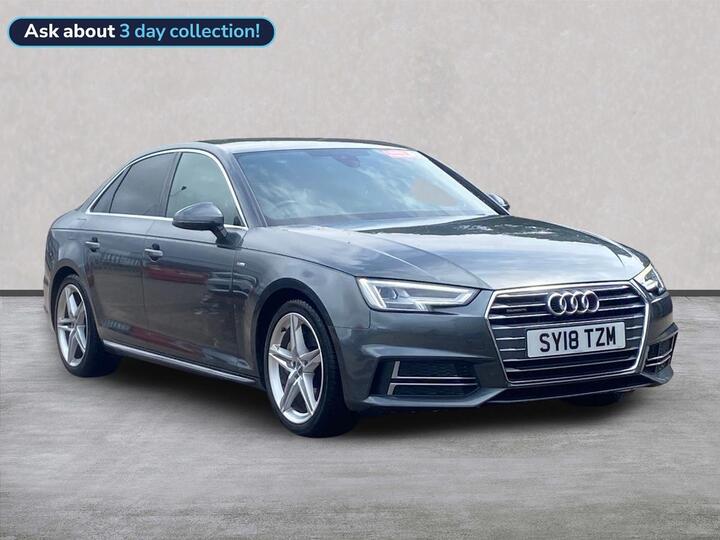 Audi A4 2.0 TDI S Line S Tronic Quattro Euro 6 (s/s) 4dr