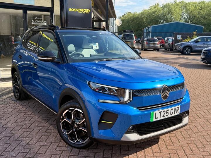 Citroen C3 Standard Range 44kWh MAX Auto 5dr (7.4kW Charger)
