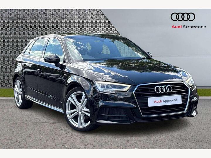 Audi A3 1.6 TDI 30 S Line Sportback S Tronic Euro 6 (s/s) 5dr