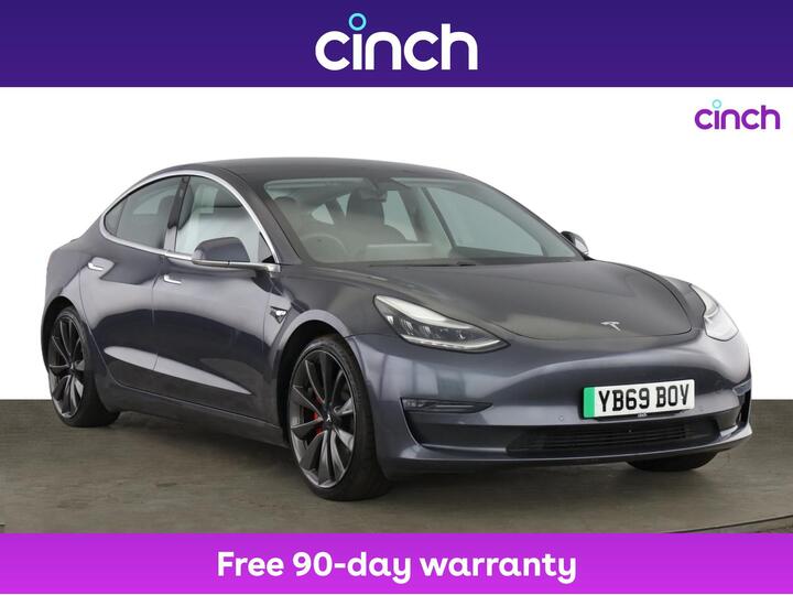 Tesla Model 3 (Dual Motor) Performance Auto 4WDE 4dr (Performance Upgrade)