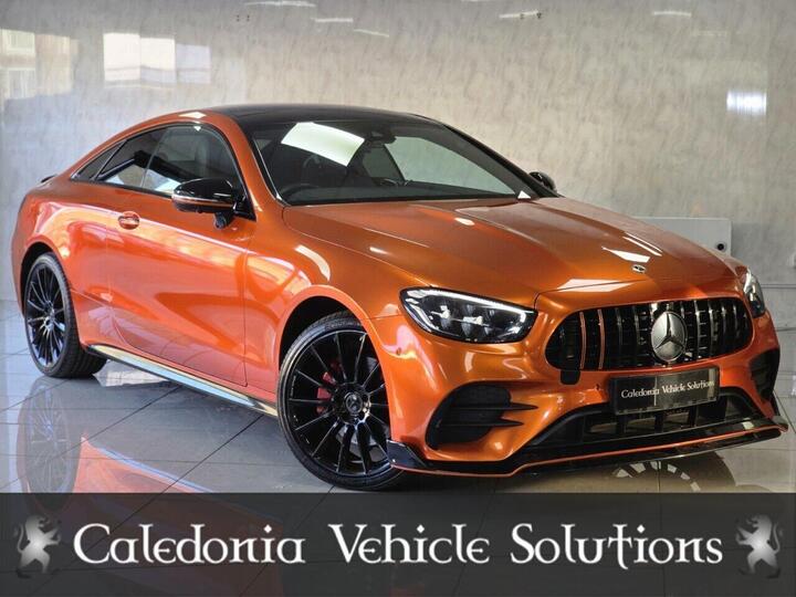 Mercedes-Benz E-CLASS 2.0 E300dh MHEV AMG Line Night Edition (Premium Plus) G-Tronic+ 4MATIC Euro 6 (s/s) 2dr Mercedes-Benz E-CLASS 2.0 E300dh MHEV AMG Line Night Edition (Premium Plus) G-Tronic+ 4MATIC Euro 6 (s/s) 2dr