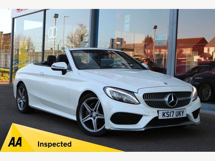 Mercedes-Benz C-CLASS 2.1 C220d AMG Line (Premium Plus) Cabriolet G-Tronic+ Euro 6 (s/s) 2dr