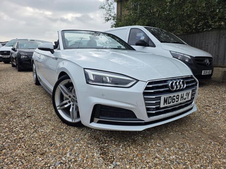 Audi A5 Cabriolet 2.0 TDI 40 S Line S Tronic Euro 6 (s/s) 2dr