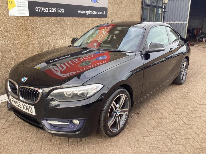 BMW 2 Series 2.0 220d Sport Euro 6 (s/s) 2dr