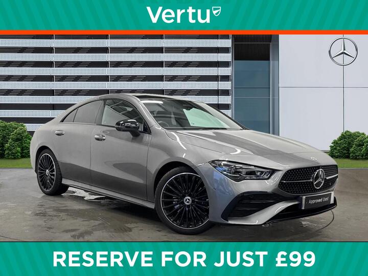 Mercedes-Benz CLA 1.3 CLA200h MHEV AMG Line (Premium Plus) Coupe 7G-DCT Euro 6 (s/s) 4dr Mercedes-Benz CLA 1.3 CLA200h MHEV AMG Line (Premium Plus) Coupe 7G-DCT Euro 6 (s/s) 4dr