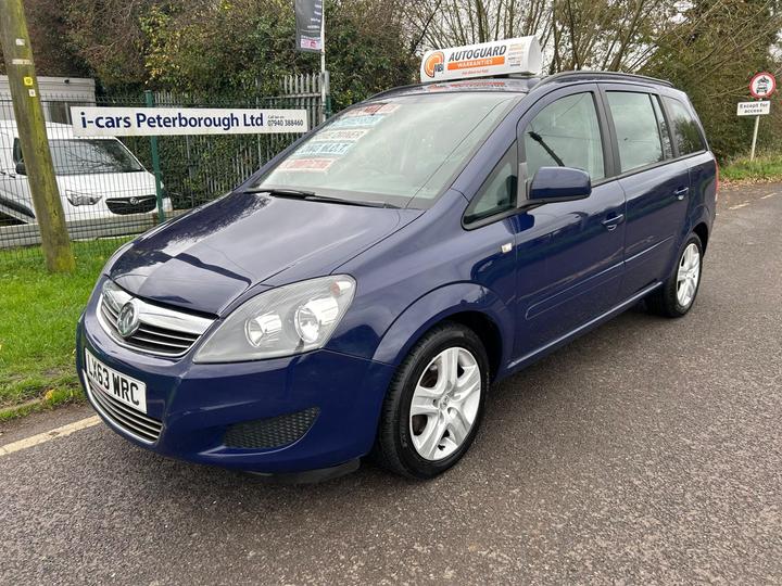 Vauxhall Zafira 1.6 16V Exclusiv Euro 5 5dr