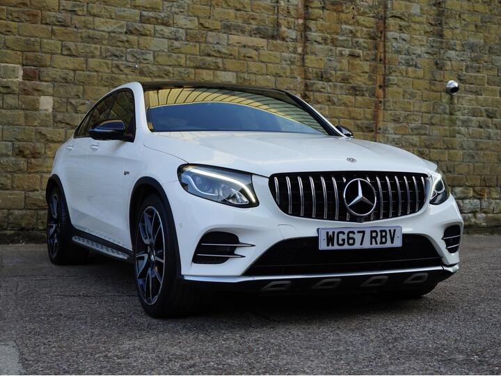 Mercedes-Benz GLC 3.0 GLC43 V6 AMG (Premium) Coupe G-Tronic 4MATIC Euro 6 (s/s) 5dr