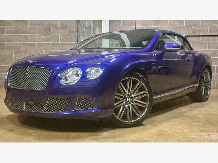 Bentley Continental 6.0 W12 GTC Speed Auto 4WD Euro 5 2dr