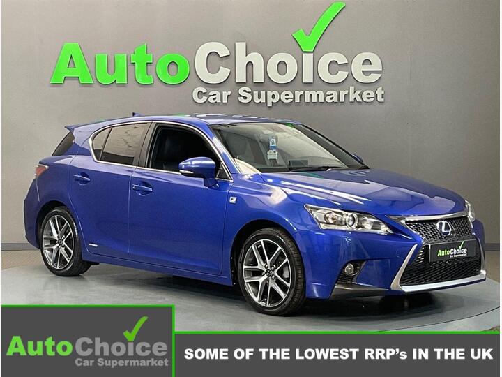 Lexus CT 1.8 200h F Sport CVT Euro 6 (s/s) 5dr