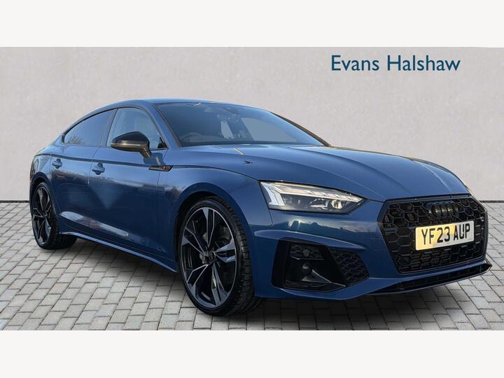 Audi A5 SPORTBACK 2.0 TFSI 40 Black Edition Sportback S Tronic Euro 6 (s/s) 5dr