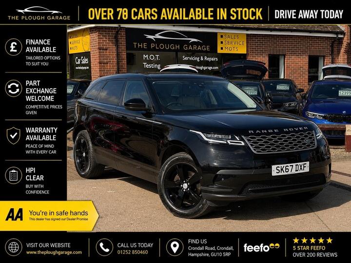 Land Rover Range Rover Velar 2.0 D240 S Auto 4WD Euro 6 (s/s) 5dr